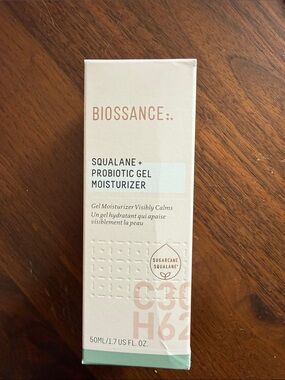 Biossance Squalane + Probiotic Gel Moisturizer — Cream - 50ml new!